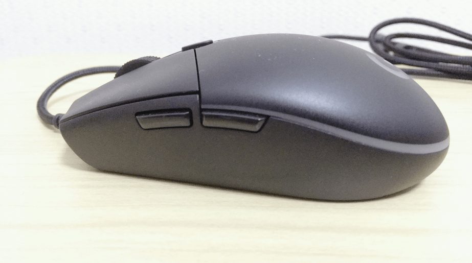 G Pro Gaming Mouseのサイドボタン